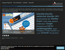 Tablet Screenshot of dolphinet.hu